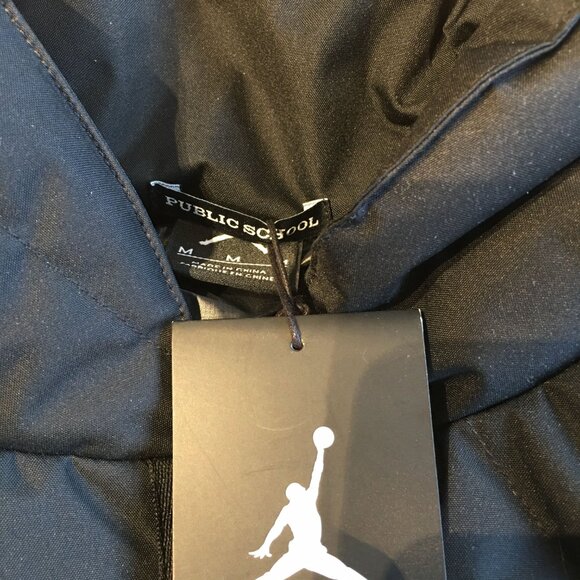 Public School x Jordan Anorak Puffer Jacket 811044-010 Sz Medium - Picture 7 of 7